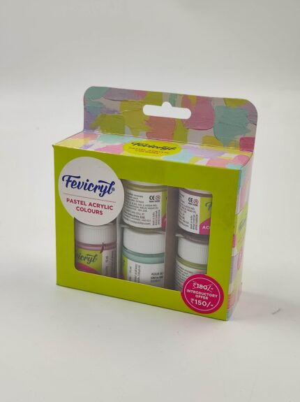 Fevicryl Multi Surface Pastel Acrylic Colour Kit 6 Shade