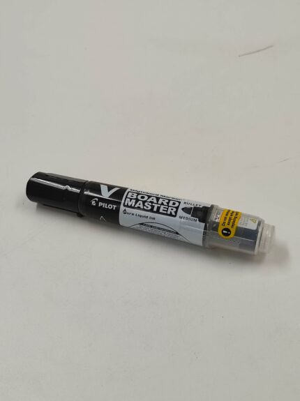 Pilot V-Board Master Bullet Point Tip Whiteboard Marker Black ( pack of 12 )