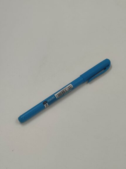 Hauser Aerox 0.6mm Ball Pen Wallet Pack | Shiny Finish & Lightweight Body | Low-Viscosity Ink For Smudge Free Writing | Refillable | Blue Ink, Pack of 10 Pens