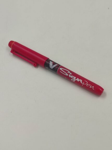 Pilot V-Sign Pen Red pack of 12