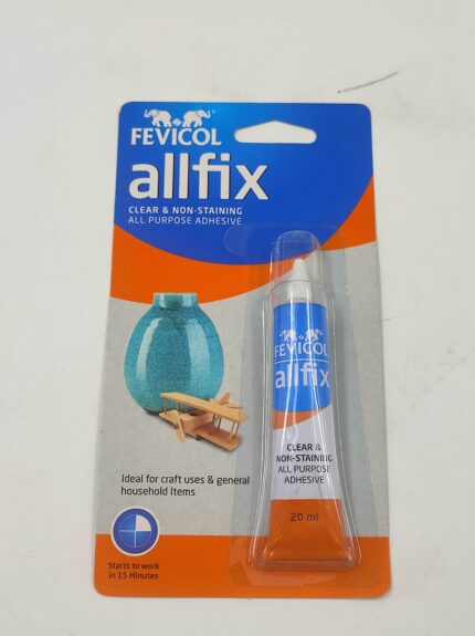 Pidilite Fevicol Allfix Clear and Non-Staining All Purpose Adhesive (20 ml)
