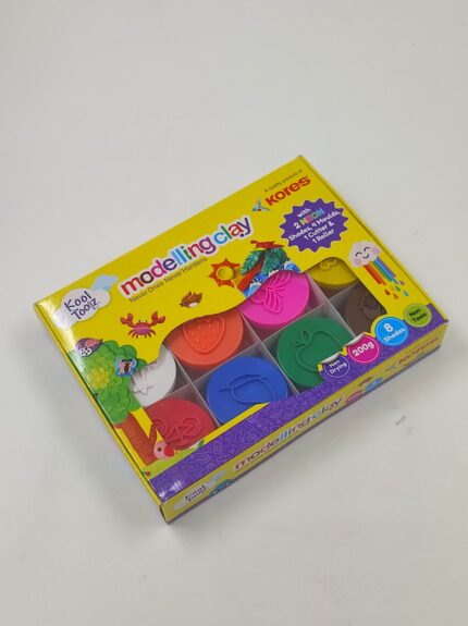 Kores Modelling Clay 8 Shades