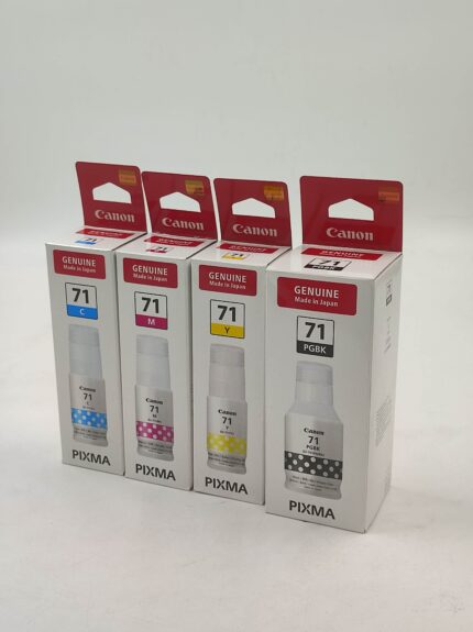 Original ink Canon Pixma 71 set of 4 bottle (Bk/Y/C/M)