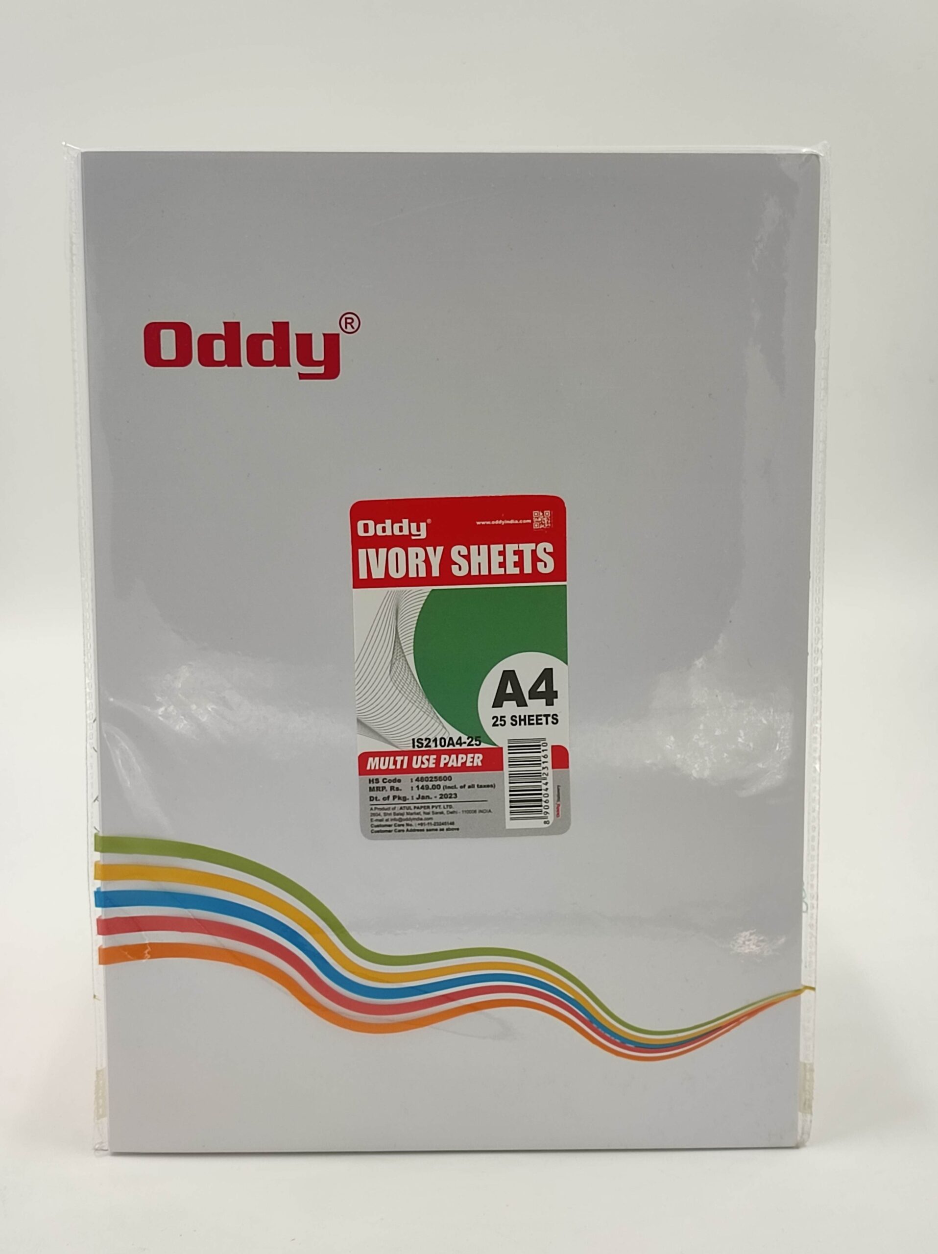 Oddy Ivory Sheet A4 25 Sheet