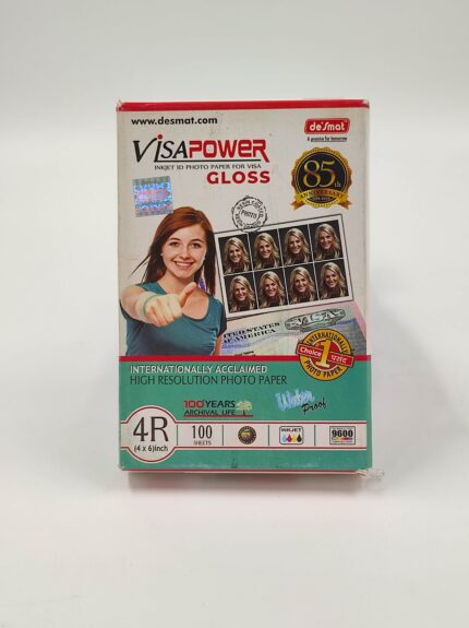 Visa Power Inkjet Glossy Paper 4R 6X4