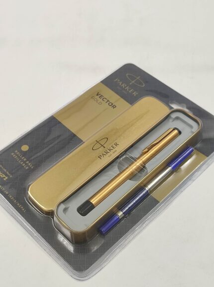 PARKER VECTOR GOLD ROLLER BALL PEN