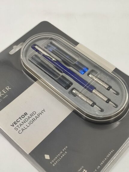 PARKER VECTOR STANDARD CALLIGRAPHY FOUNTAIN PEN REFILLABLE