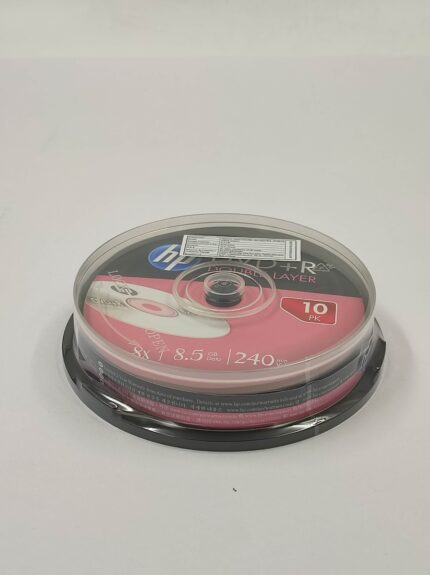 HP DVD + R DOUBLE LAYER PACK OF 10