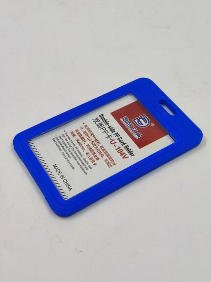 double sided pp card holder