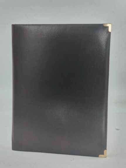 leather conference folder
